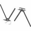 LOGITECH TV MOUNT Rally Bar, Rally Bar Mini, Rally Bar Huddle, or Rally Camera to any display with VESA mounting points.